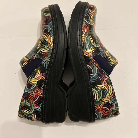 Klogs Maxum Black Multicolored Women’s Shoes Nursing Clogs‎ Size 8.5 M Support - Picture 7 of 11